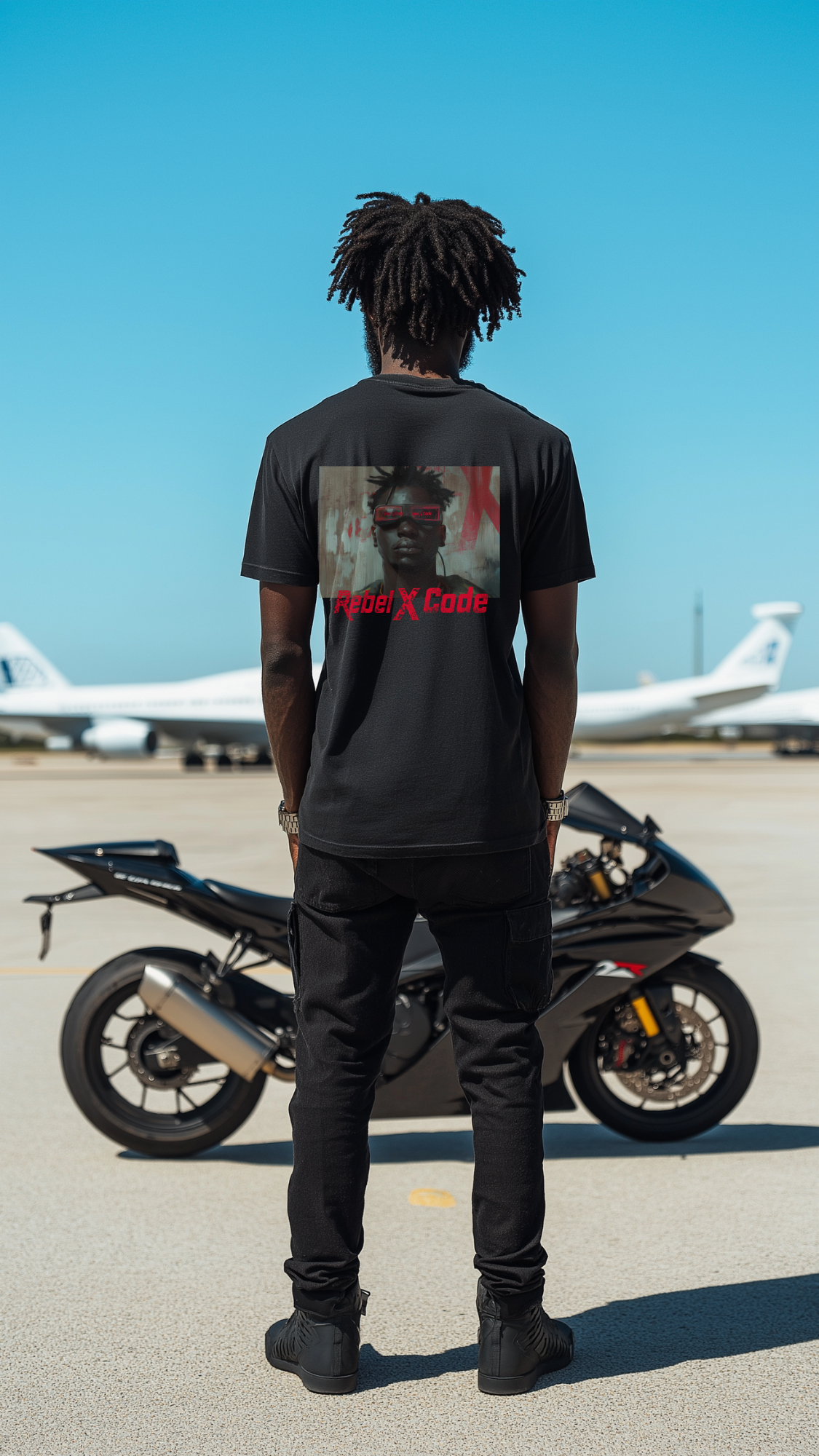 Rebel X Code Breaking Boundaries in Style T-Shirt