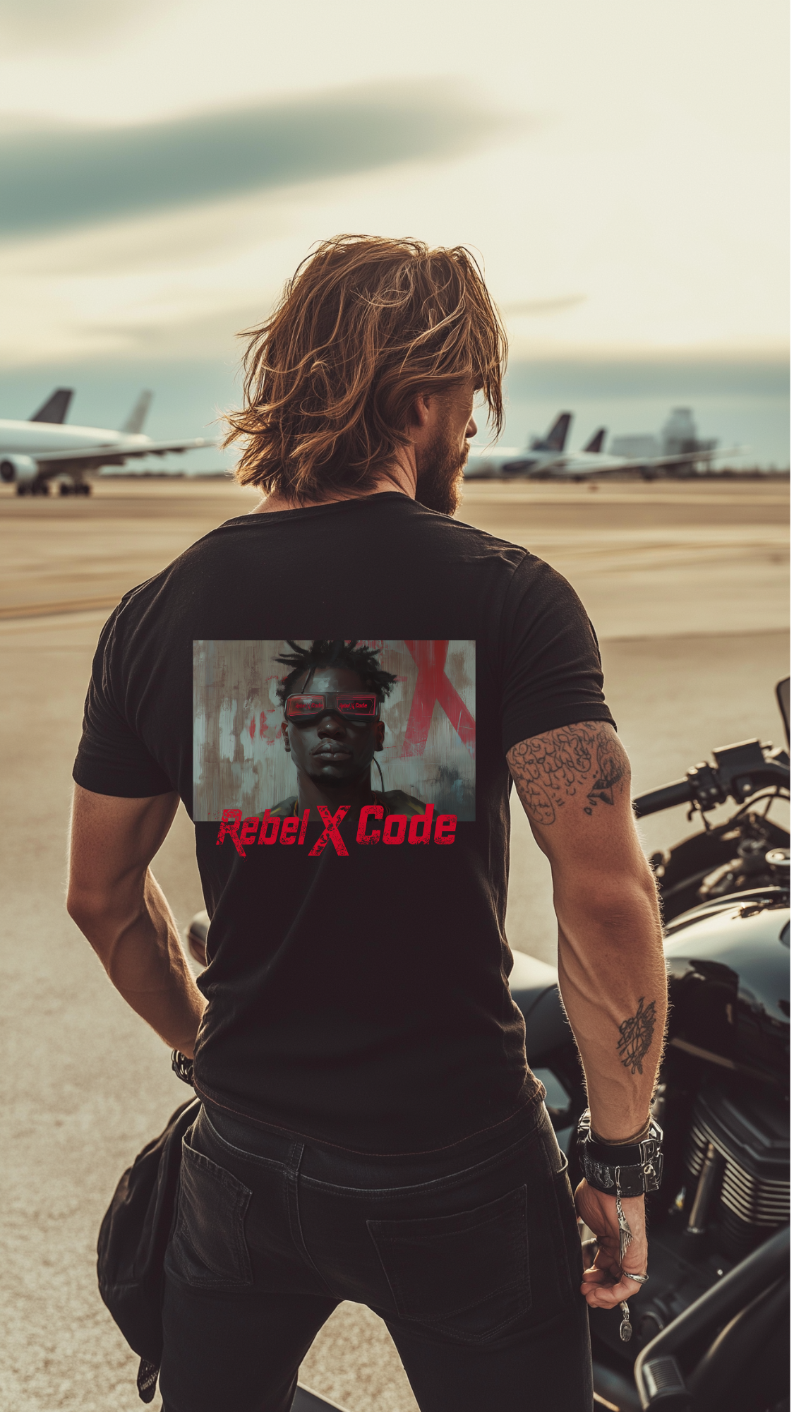 Rebel X Code Breaking Boundaries in Style T-Shirt